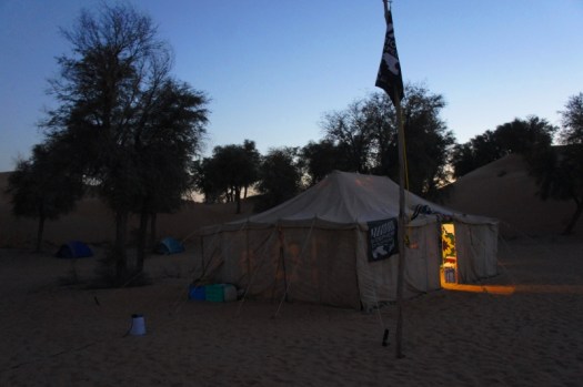 Cold morning at base