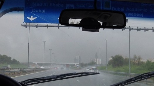 driving to Dubai