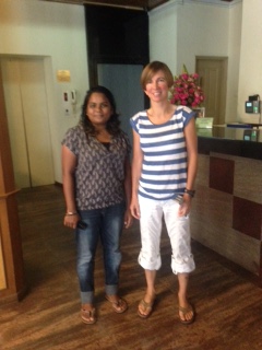 Shidha and Catherine