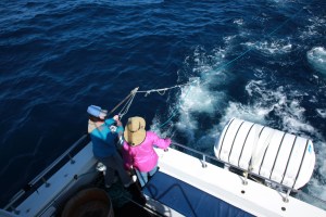 Deploying the hydrophone