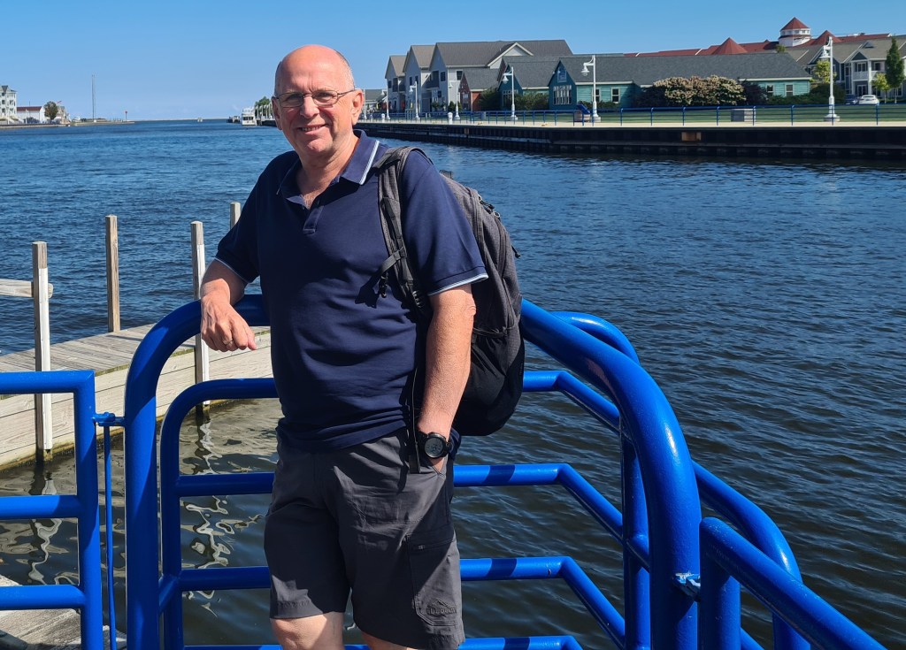 Martyn Roberts on the Azores whale & dolphin expedition in 2024